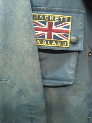 Reparar chaqueta Hackett de algodón encerada
